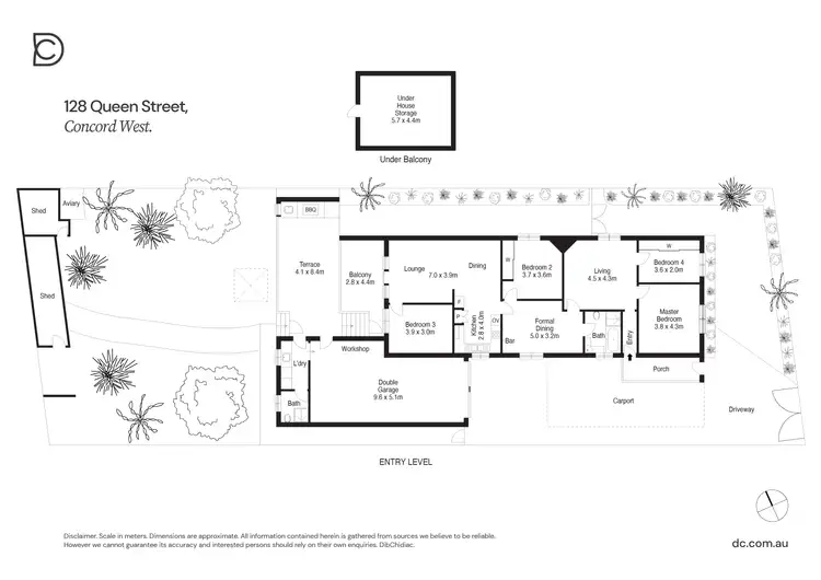 Floorplan of Homely house listing, 128 Queen Street, Concord West NSW 2138
