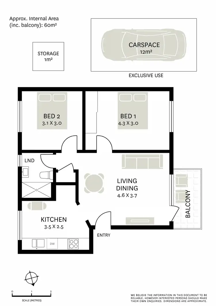 Floorplan of Homely apartment listing, 6/142-156 Stanmore Road, Stanmore NSW 2048
