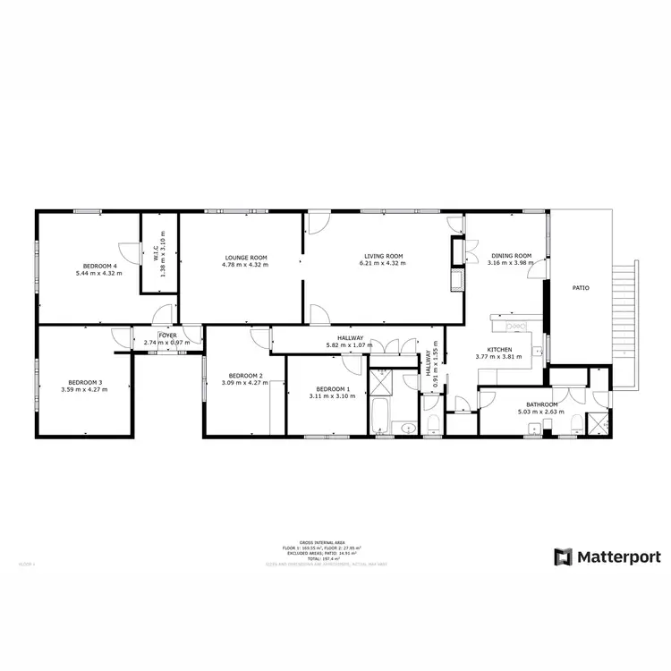 Floorplan of Homely house listing, 21 North Road, Bassendean WA 6054