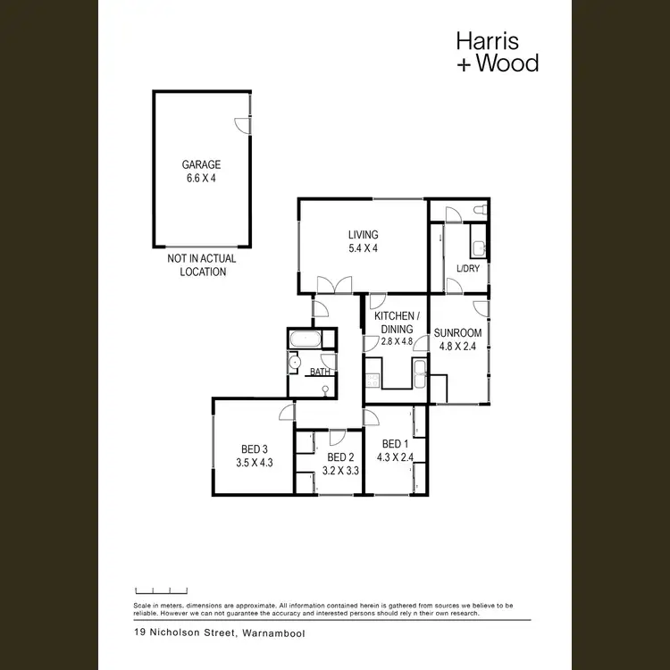 Floorplan of Homely house listing, 19 Nicholson Street, Warrnambool VIC 3280