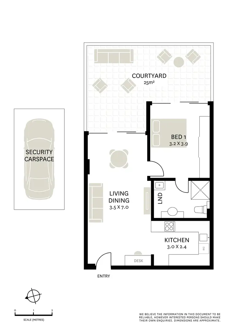 Floorplan of Homely apartment listing, 3/118 Crown Street, Darlinghurst NSW 2010