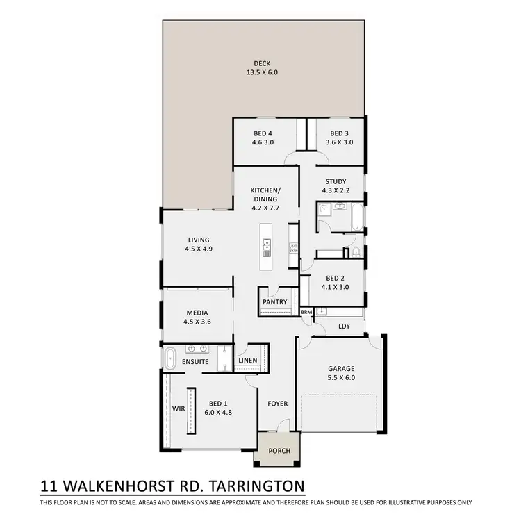 Floorplan of Homely rural property listing, 11 Walkenhorst Road, Tarrington VIC 3301
