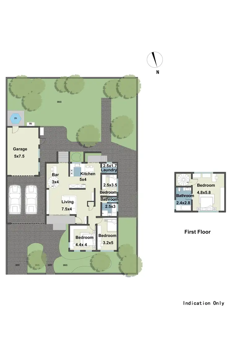 Floorplan of Homely house listing, 34 Lipton Drive, Dandenong North VIC 3175