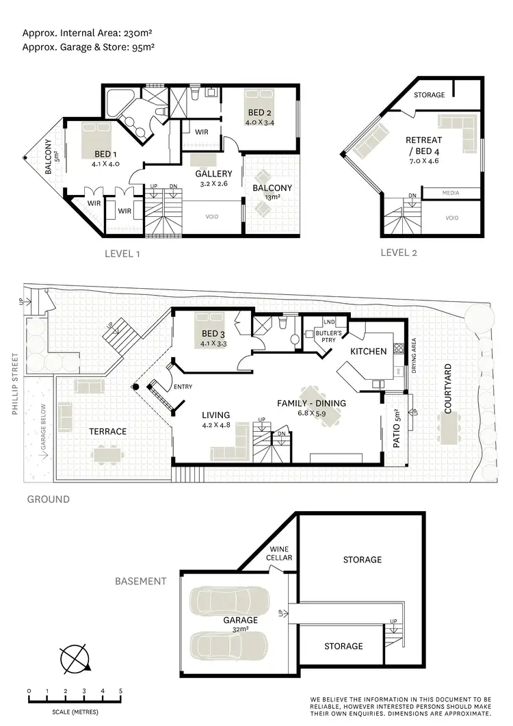 Floorplan of Homely house listing, 66 Phillip Street, Birchgrove NSW 2041