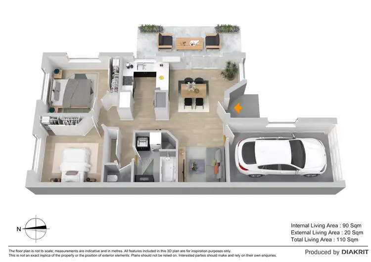 Floorplan of Homely unit listing, 4/23 Burpengary Road, Burpengary QLD 4505