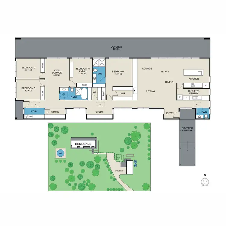 Floorplan of Homely rural property listing, 29 The Ballabourneen, Lovedale NSW 2325
