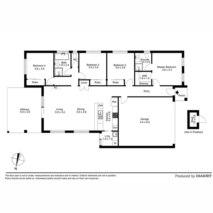Floorplan of Homely house listing, 54 Brunning Rise, Wollert VIC 3750