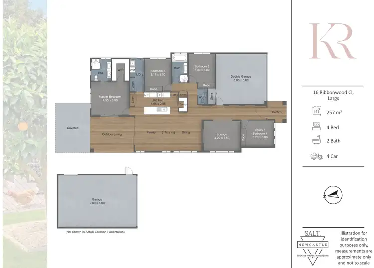 Floorplan of Homely house listing, 16 Ribbonwood Close, Largs NSW 2320