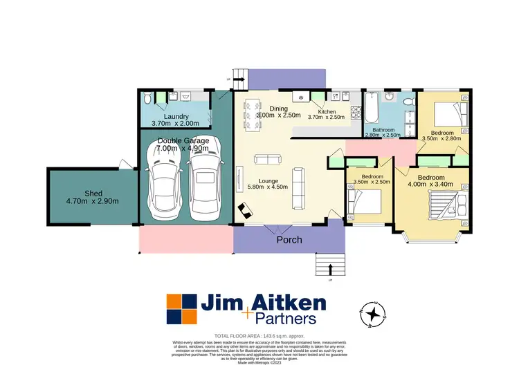 Floorplan of Homely house listing, 2 Antill Street, Blaxland NSW 2774