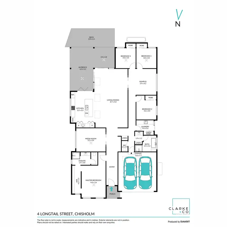 Floorplan of Homely house listing, 4 Longtail Street, Chisholm NSW 2322