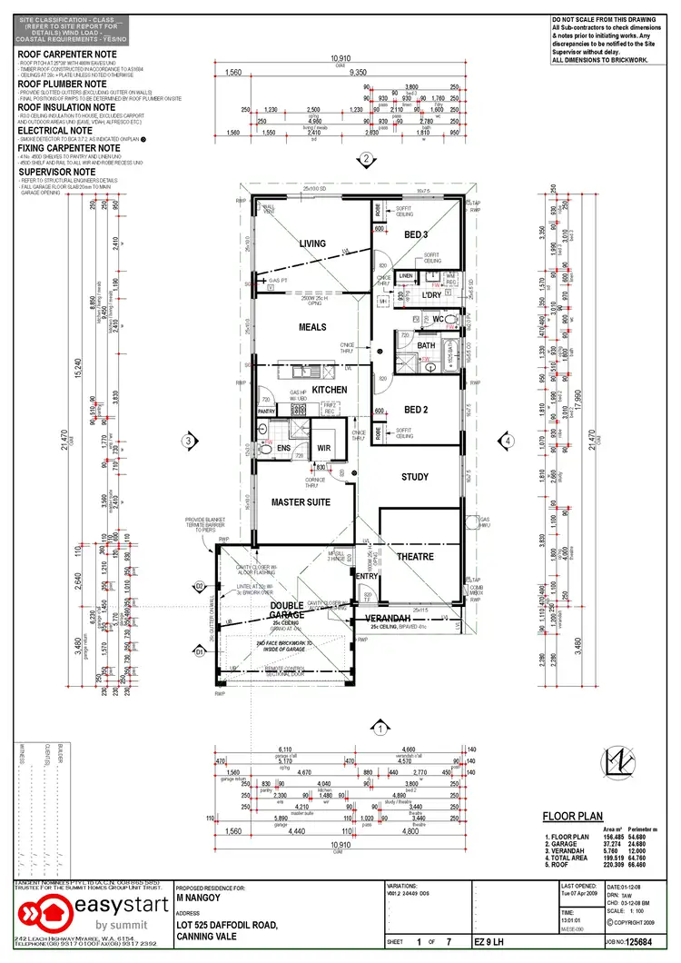 Floorplan of Homely house listing, 4 Daffodil Road, Canning Vale WA 6155