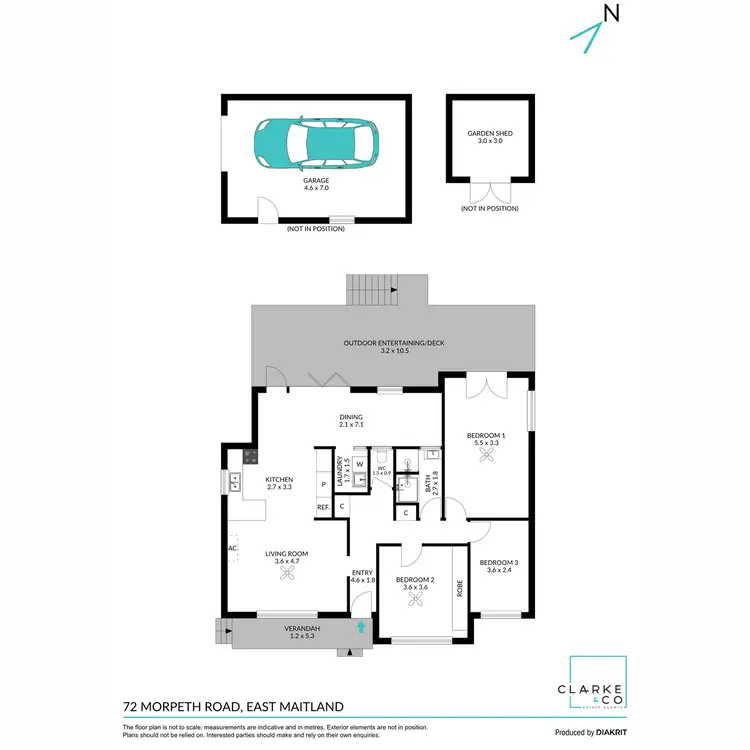 Floorplan of Homely house listing, 72 Morpeth Road, East Maitland NSW 2323