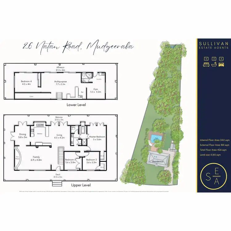 Floorplan of Homely house listing, 26 Natan Road, Mudgeeraba QLD 4213