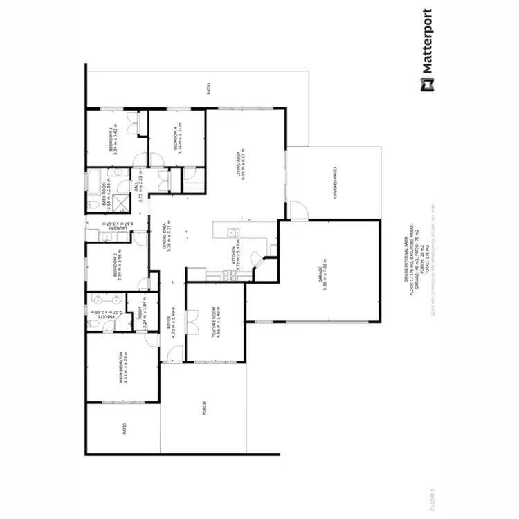 Floorplan of Homely house listing, 2/98A Whitfield Street, Bassendean WA 6054
