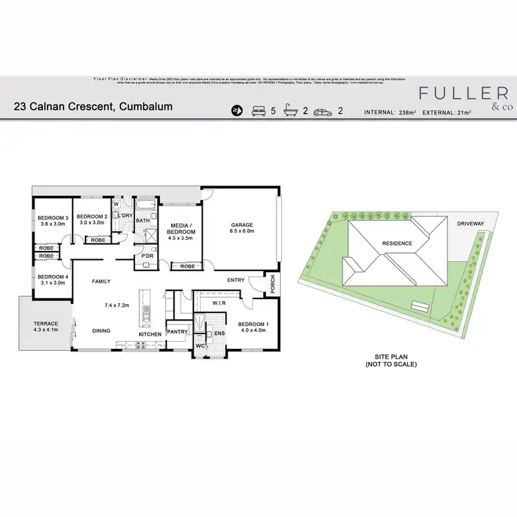 Floorplan of Homely house listing, 23 Calnan Crescent, Cumbalum NSW 2478