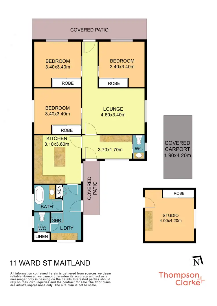 Floorplan of Homely house listing, 11 Ward Street, Maitland NSW 2320