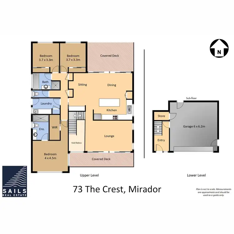 Floorplan of Homely house listing, 73 The Crest, Merimbula NSW 2548