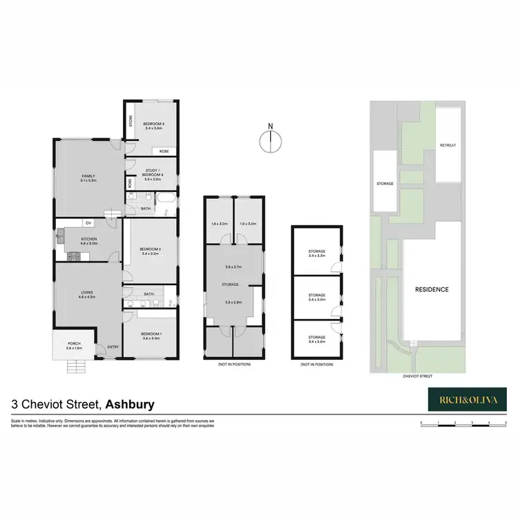 Floorplan of Homely house listing, 3 Cheviot Street, Ashbury NSW 2193