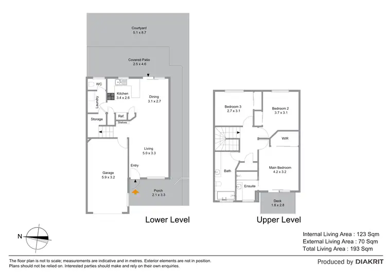 Floorplan of Homely townhouse listing, 144/350 Leitchs Road, Brendale QLD 4500
