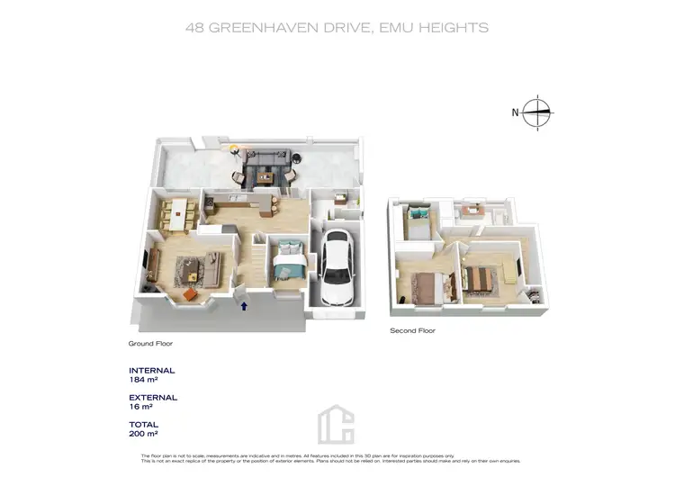 Floorplan of Homely house listing, 48 Greenhaven Drive, Emu Heights NSW 2750