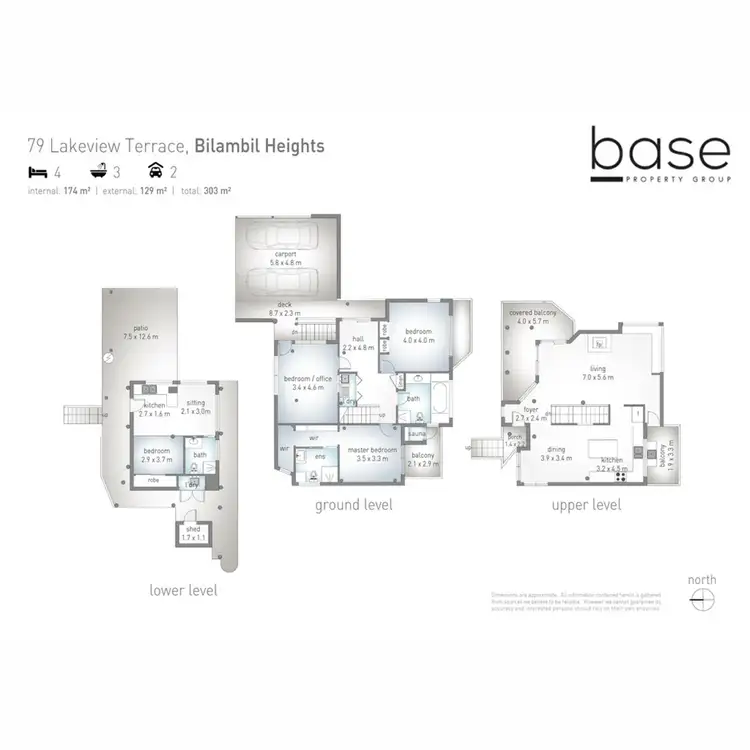 Floorplan of Homely house listing, 79 Lakeview Terrace, Bilambil Heights NSW 2486