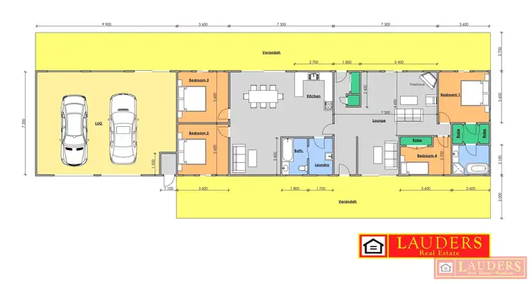 Floorplan of Homely rural property listing, 2 Brushwood Close, Karaak Flat NSW 2429