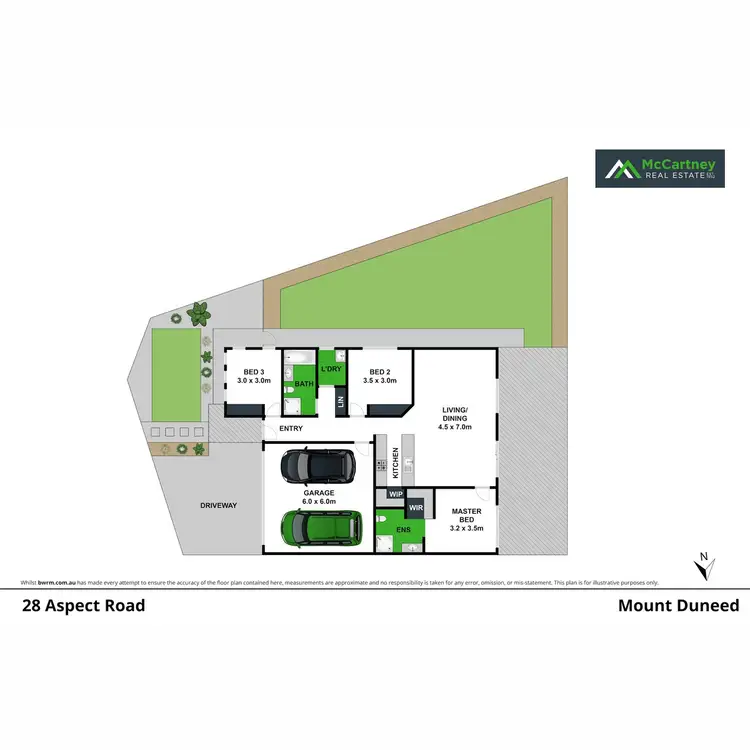 Floorplan of Homely house listing, 28 Aspect Road, Mount Duneed VIC 3217