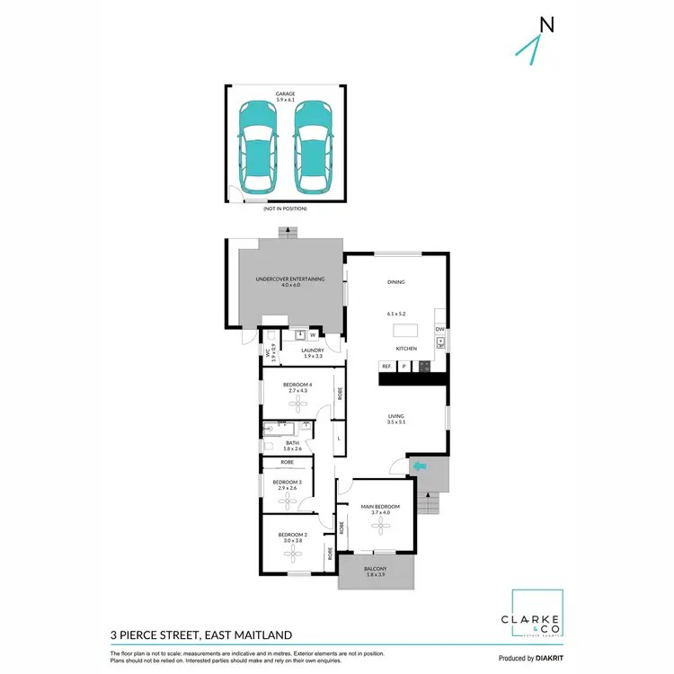 Floorplan of Homely house listing, 3 Pierce Street, East Maitland NSW 2323