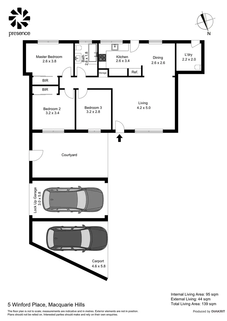 Floorplan of Homely house listing, 5 Winford Place, Macquarie Hills NSW 2285