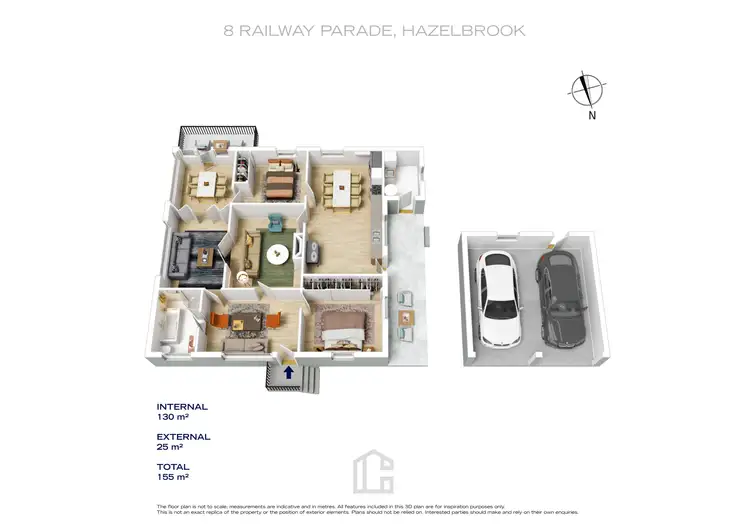 Floorplan of Homely house listing, 8 Railway Parade, Hazelbrook NSW 2779