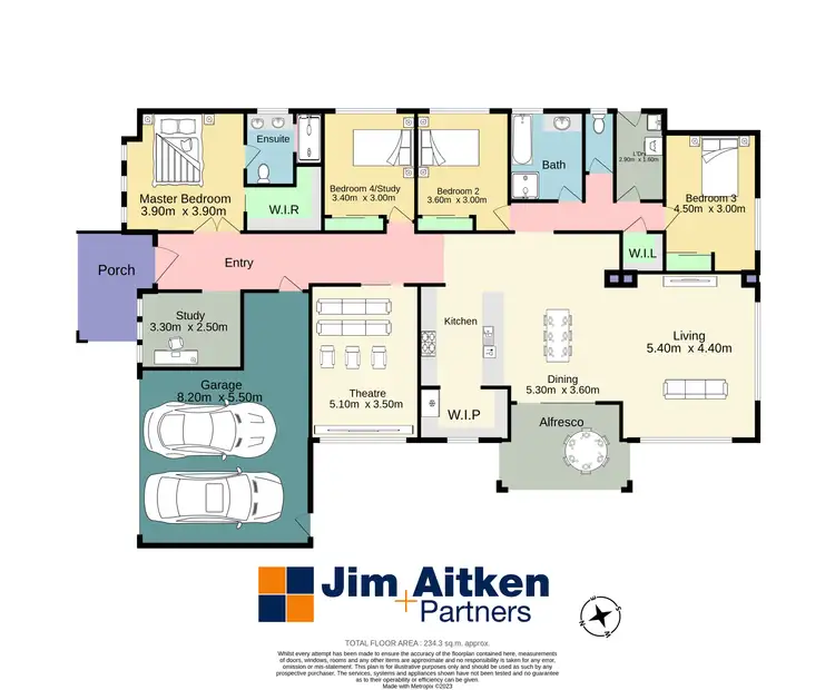 Floorplan of Homely house listing, 30 James Riley Drive, Glenmore Park NSW 2745