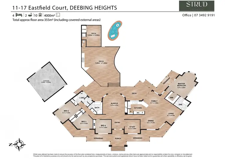 Floorplan of Homely house listing, 11-17 Eastfield Court, Deebing Heights QLD 4306