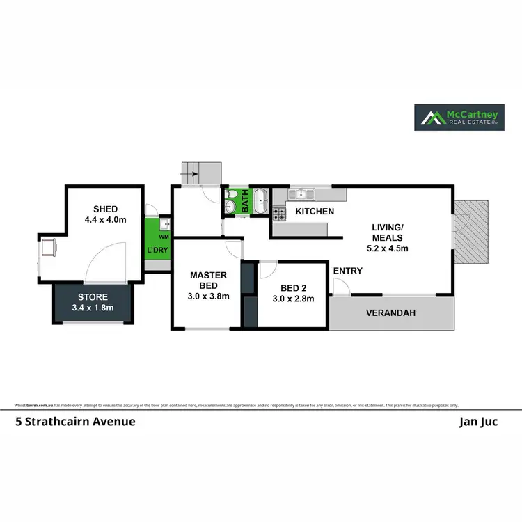 Floorplan of Homely house listing, 5 Strathcairn Avenue, Jan Juc VIC 3228