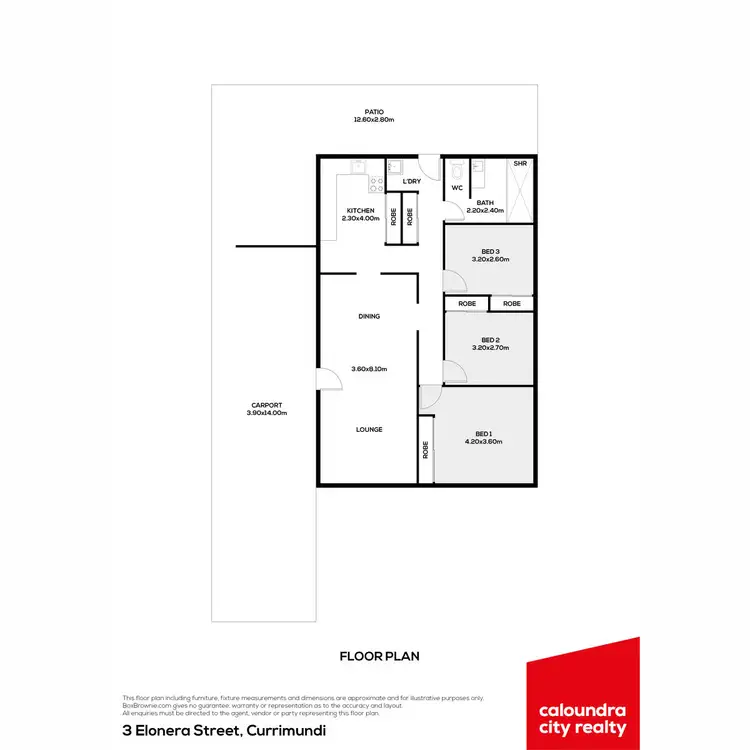 Floorplan of Homely house listing, 3 Elonera Street, Currimundi QLD 4551
