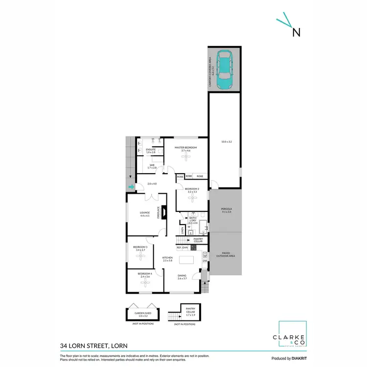 Floorplan of Homely house listing, 34 Lorn Street, Lorn NSW 2320