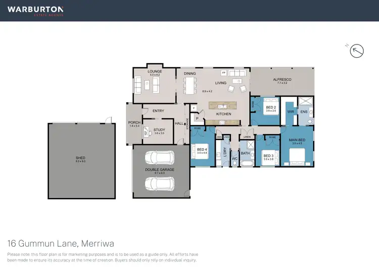 Floorplan of Homely house listing, 16 Gummun Lane, Merriwa NSW 2329