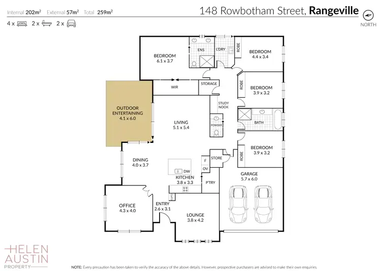 Floorplan of Homely house listing, 148 Rowbotham Street, Rangeville QLD 4350