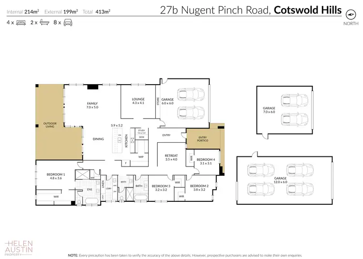 Floorplan of Homely house listing, 27B Nugent Pinch Road, Cotswold Hills QLD 4350