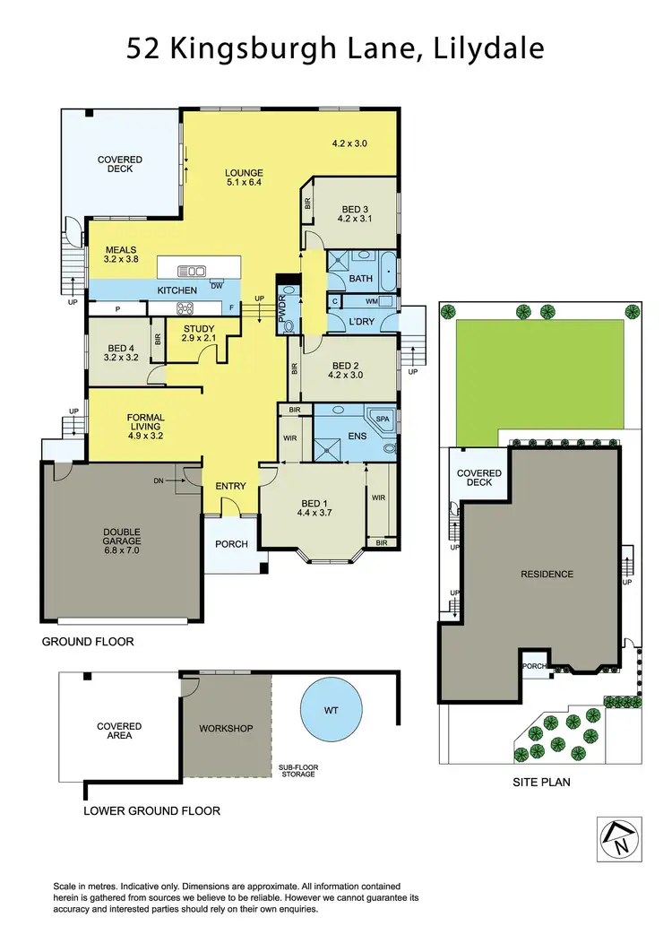Floorplan of Homely house listing, 52 Kingsburgh Lane, Lilydale VIC 3140