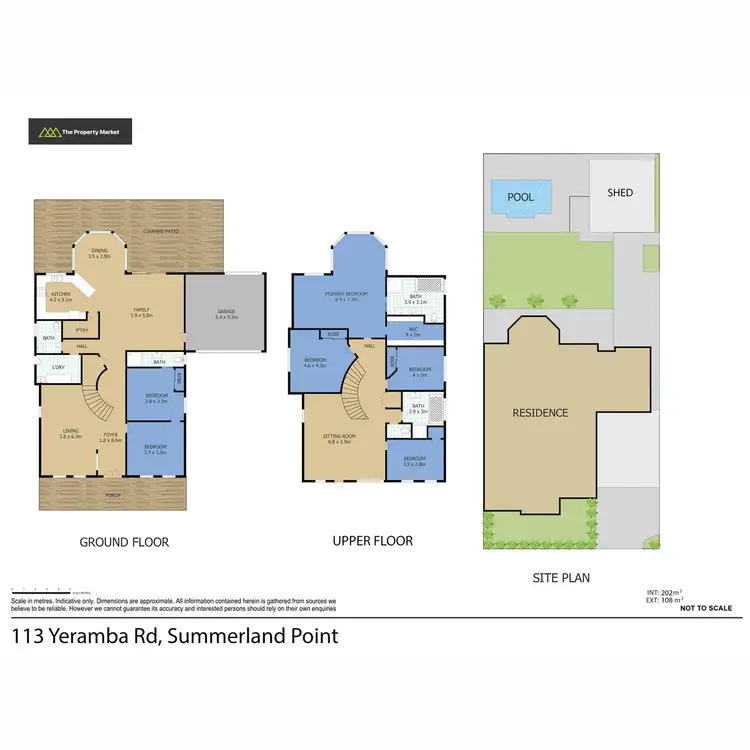 Floorplan of Homely house listing, 113 Yeramba Road, Summerland Point NSW 2259