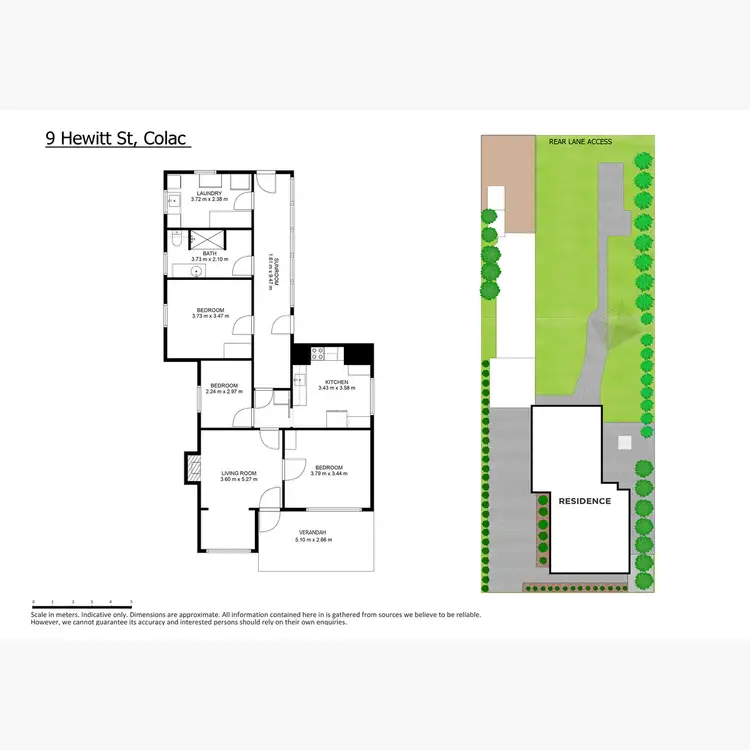 Floorplan of Homely house listing, 9 Hewitt Street, Colac VIC 3250