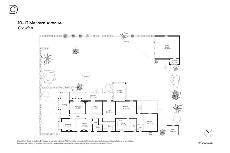Floorplan of Homely house listing, 10-12 Malvern Avenue, Croydon NSW 2132