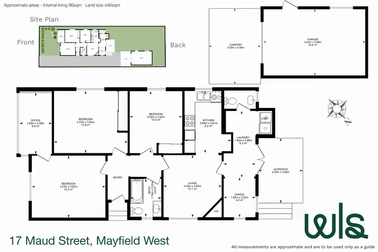 Floorplan of Homely house listing, 17 Maud Street, Mayfield West NSW 2304