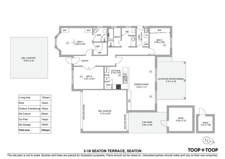 Floorplan of Homely house listing, 3/18 Seaton Terrace, Seaton SA 5023