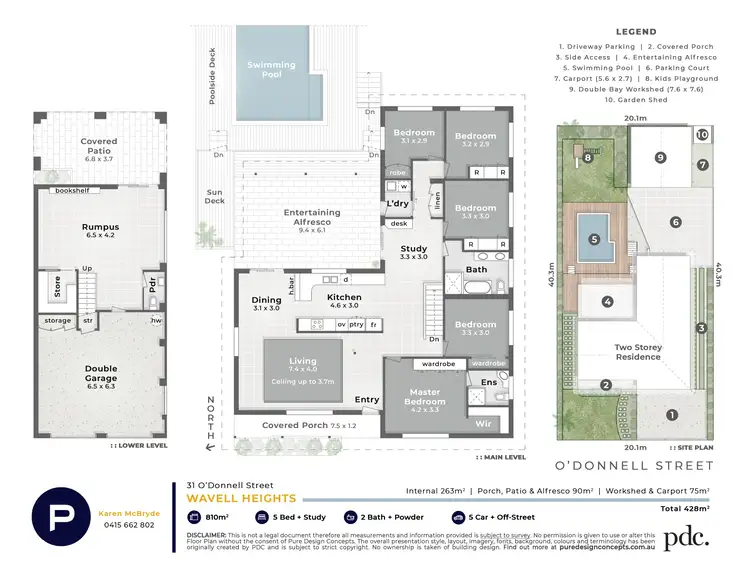 Floorplan of Homely house listing, 31 O'Donnell Street, Wavell Heights QLD 4012
