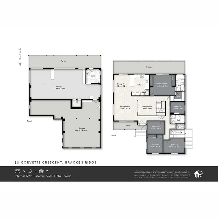 Floorplan of Homely house listing, 30 Corvette Crescent, Bracken Ridge QLD 4017