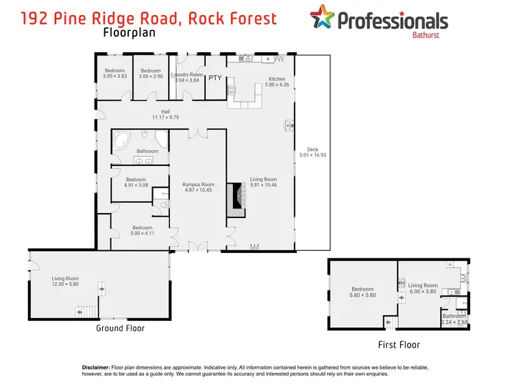 Floorplan of Homely rural property listing, 192 Pine Ridge Road, Rock Forest NSW 2795
