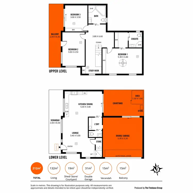 Floorplan of Homely townhouse listing, 1b William Terrace, Lightsview SA 5085