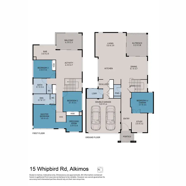 Floorplan of Homely house listing, 15 Whipbird Road, Alkimos WA 6038