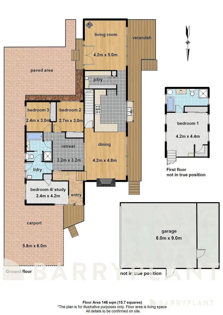 Floorplan of Homely house listing, 19 Nangana Street, Cockatoo VIC 3781